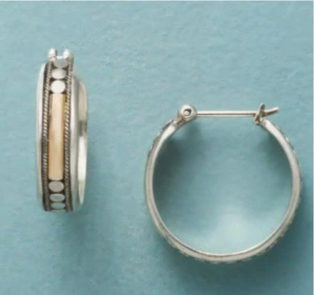 Retro Style Big Circle Earrings Fashion Commuter Simple Ladies Exaggerated