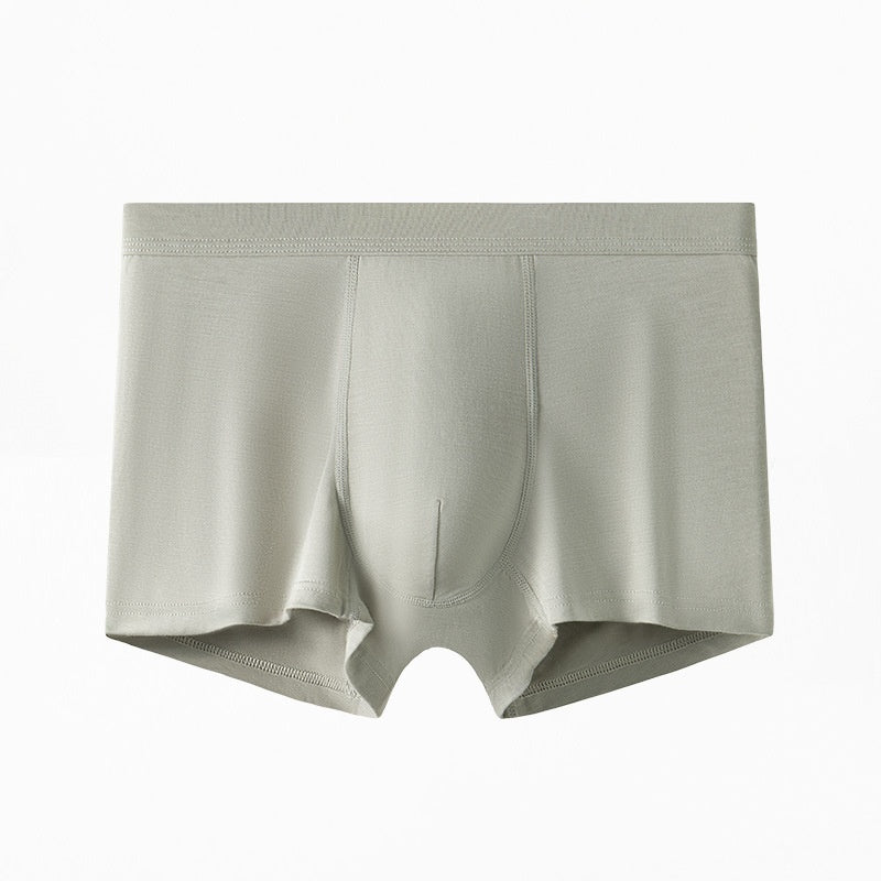 Antibacterial Crotch Plus Size Summer Breathable Thin Boys Boxer Briefs Heads