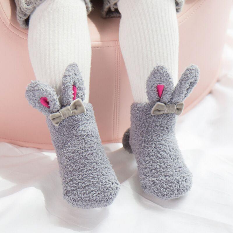 Chaussettes antidérapantes en silicone pour bébé