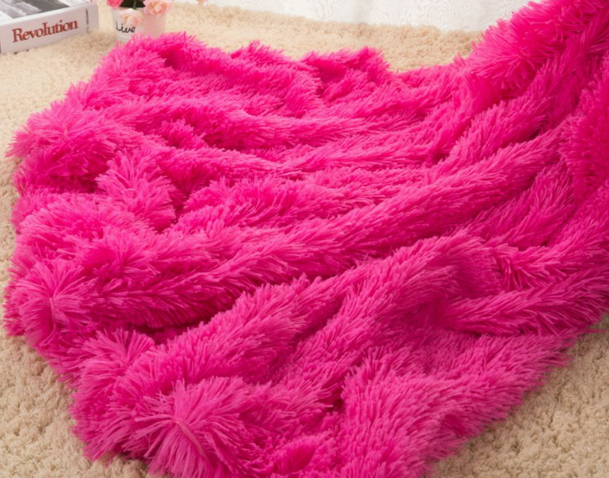 Plush Blanket Double-layer Blanket Multifunctional