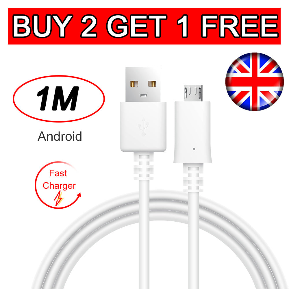 1M Micro USB Data Laddningskabel