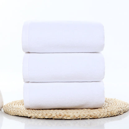 Pure cotton thickened bath towel