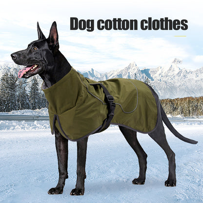 Vêtements chauds d'hiver pour chiens moyens et grands, beaux vêtements résistants à la neige, fournitures pour animaux de compagnie