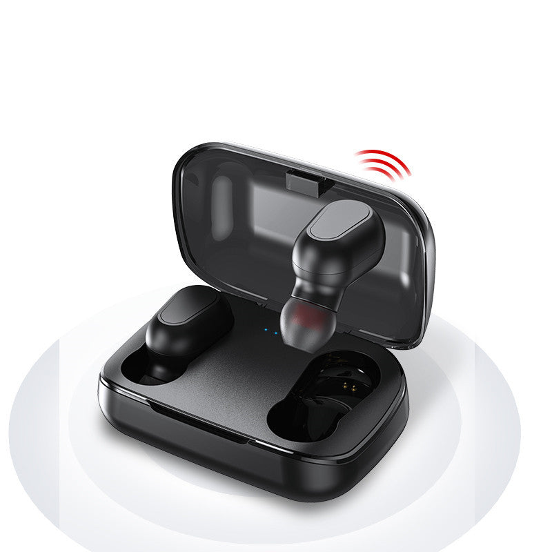 Mini trådlösa Bluetooth-hörlurar 5.0 dubbla öronsnäckor