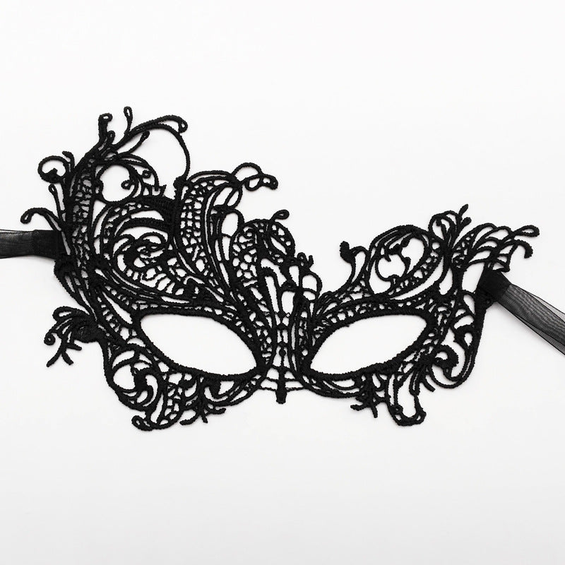 Bal Party Lace Double Gaze Eye Mask Unshaped Festival Supplies