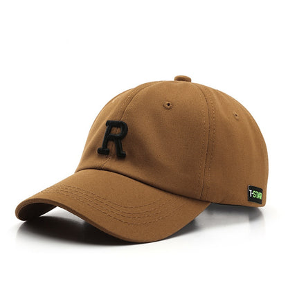 Justerbar keps Letter R Broderi unisex baseballkeps