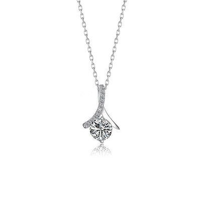 Pendentif de la saint-valentin, collier classique assorti avec tout, cadeau de fête des mères pour femmes