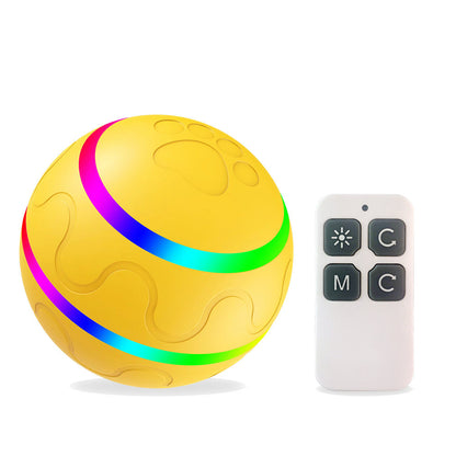 Pet New Cat Wicked Ball Toy Intelligent Ball USB Cat Toys Självroterande boll Automatisk rotationsboll