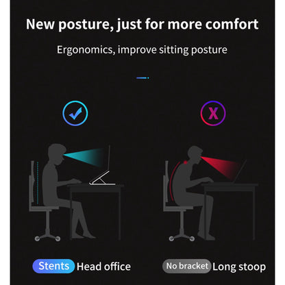 Holiday Relaxation Laptop Stand - Summer Comfort & Cooling