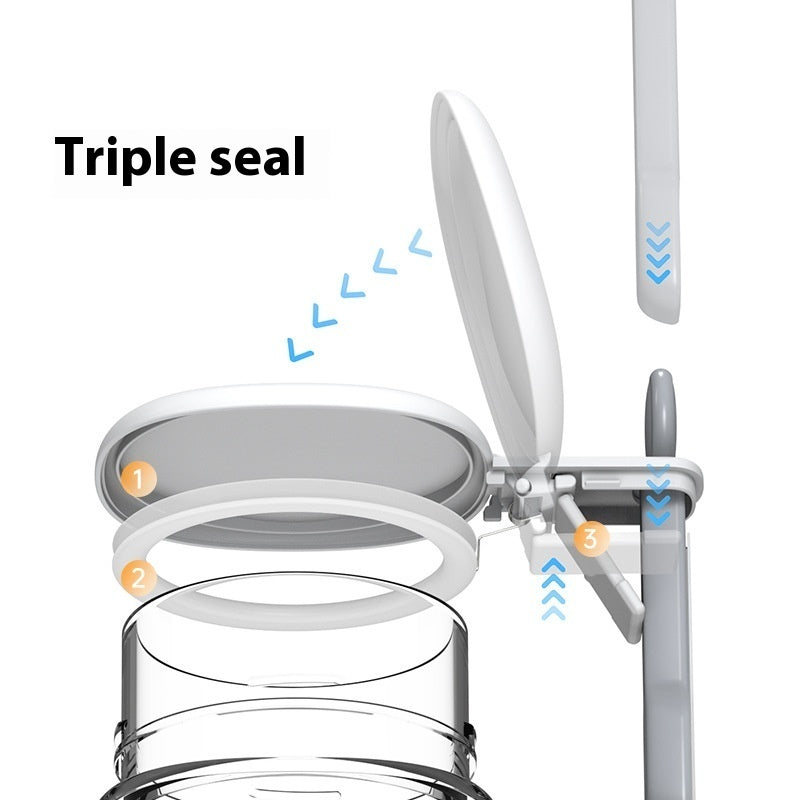 Self-opening Seasoning Box Kitchen Storage Seasoning Tray