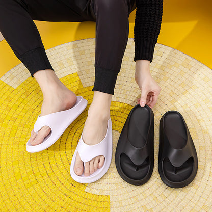 Summer Outside Wearing Bathing Beach Couple Flip-flops