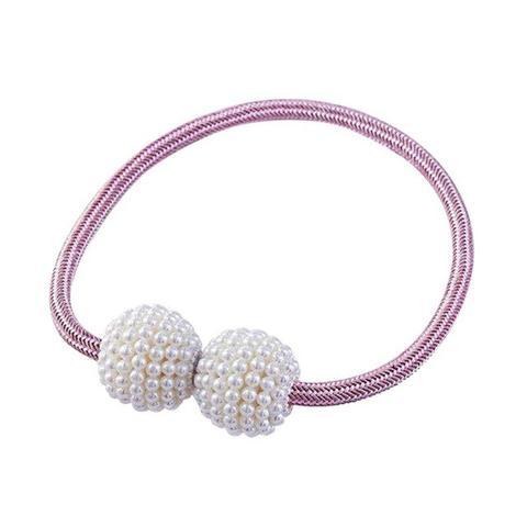 Magnetisk Gardin Tiebacks Pearl Beads