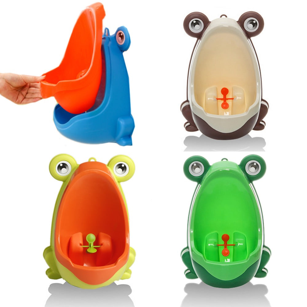 Pot de toilette ergonomique pour bébé, grenouille, enfants