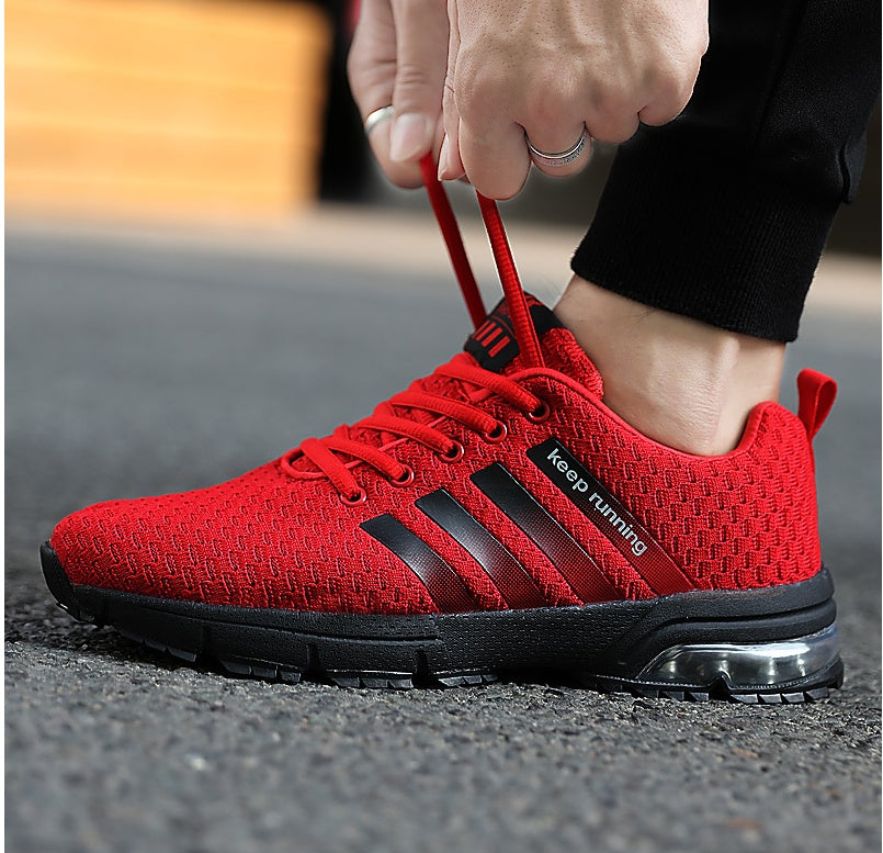 Best Selling Couple Sports Shoes - Breathable Mesh Outdoor Running Shoes
