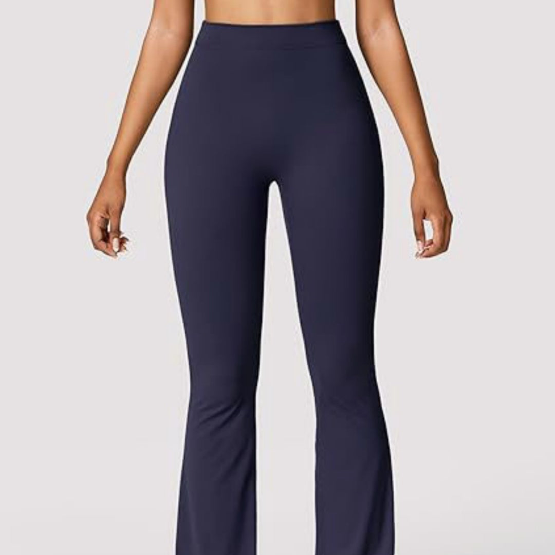 Peach Hip Raise Yoga Pantalon à fond cloche Exercice de remise en forme Séchage rapide