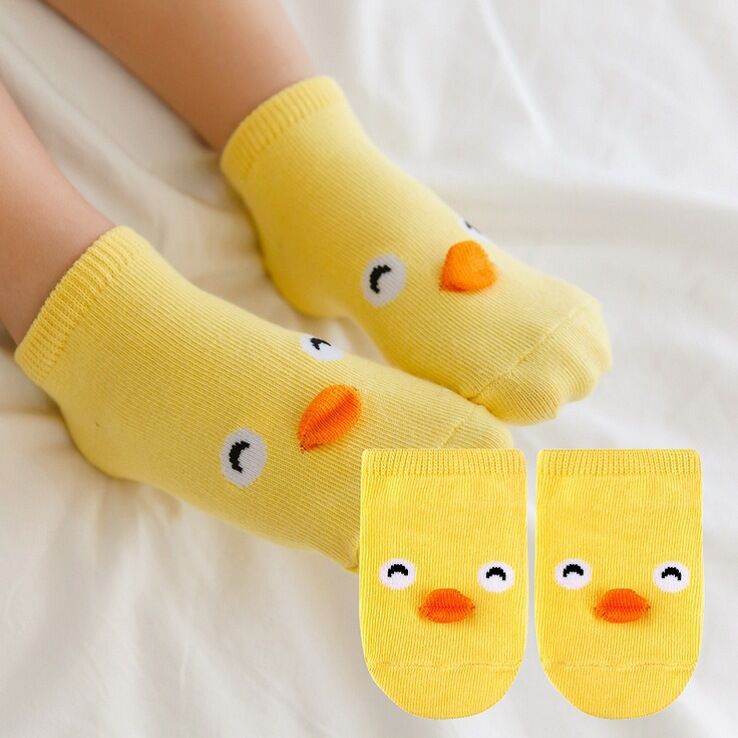 Cartoon children animal party boat socks