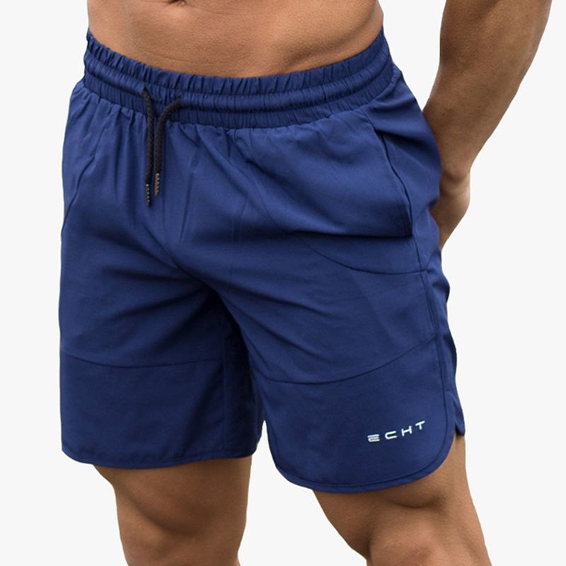 Men Fitness Gyms Loose Shorts Bodybuilding Joggers Summer Quick Dry Cool Short Pants Casual Male Beach Brand Sweatpants