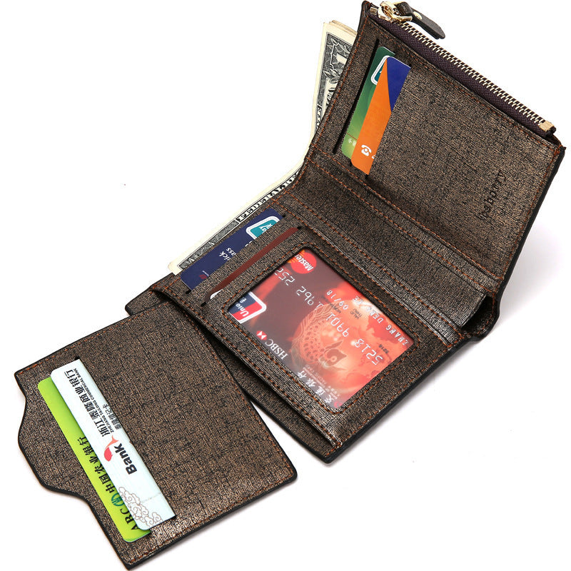 Gold Sand Business Men's Wallet