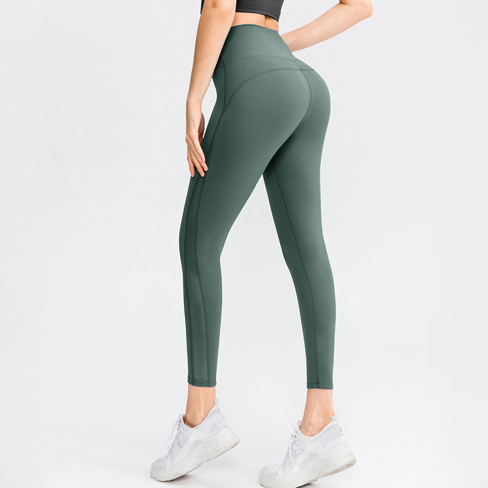 Butt Lifting Workout Leggings för kvinnor Sömlösa högmidjade yogabyxor