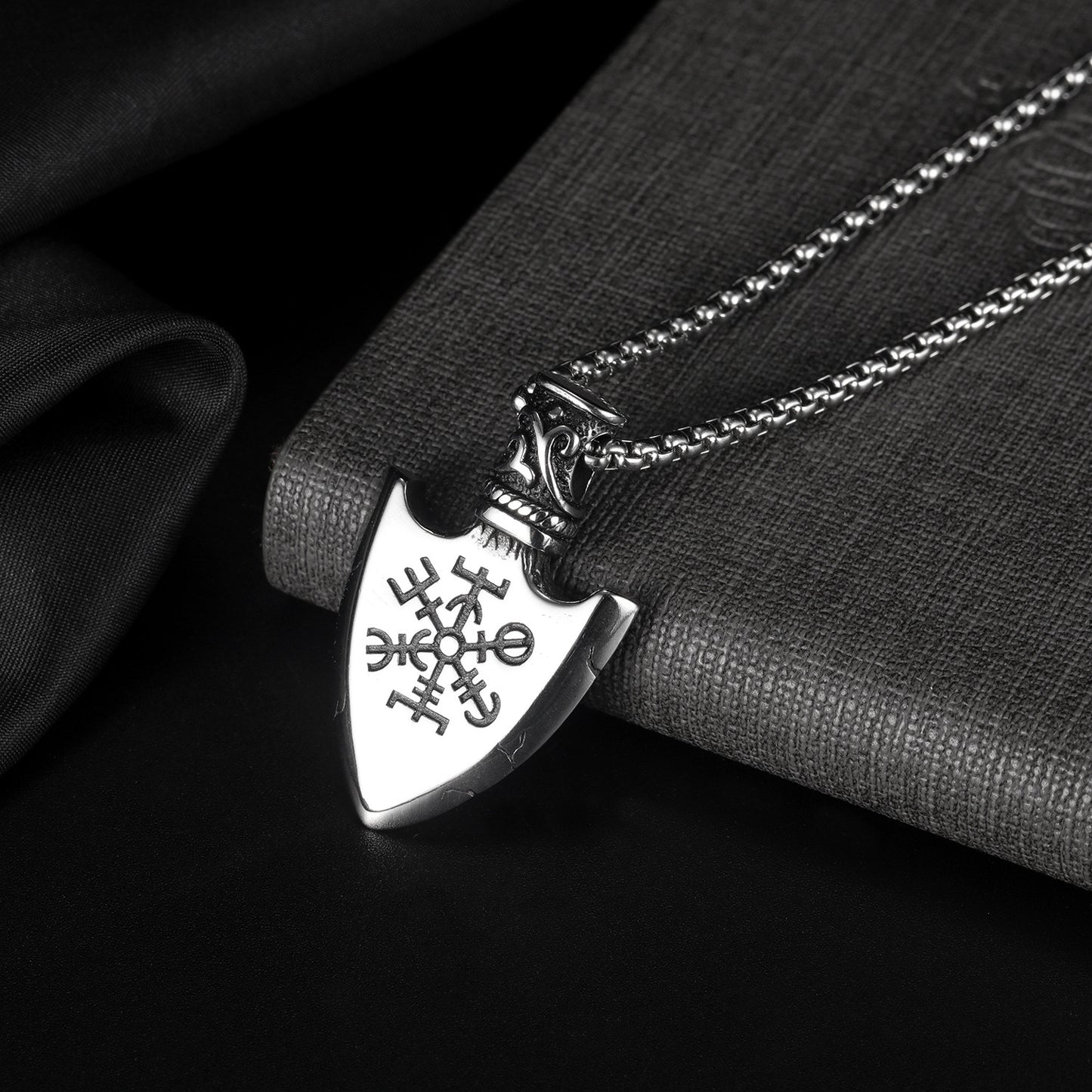 Personality Titanium Steel Hip Hop Necklace Men