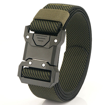 Men's Quick Release Tactical Braided Elastic Belt - Mission Ready