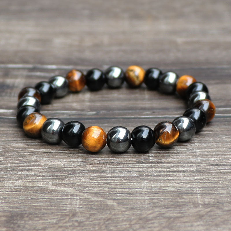 Tiger eye bracelet natural stone bracelet