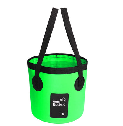 Portable Travel Bag Fishing Bucket Folding Bucket Bag Outdoor Convenient Travel Car Wash Bucket Outdoor Waterproof Bag