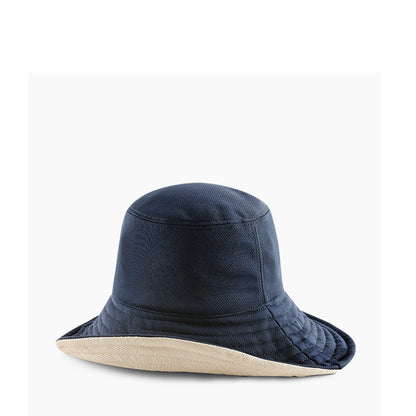 Chapeau de soleil double face avec protection solaire