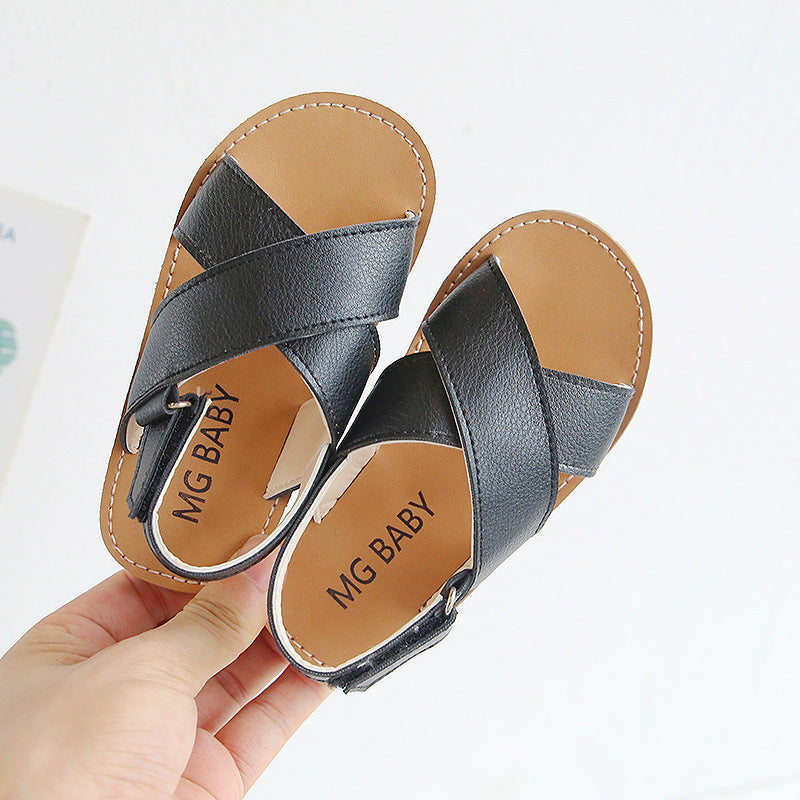 Older kids cross slip sandals