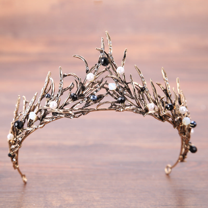 Crystal crown headband