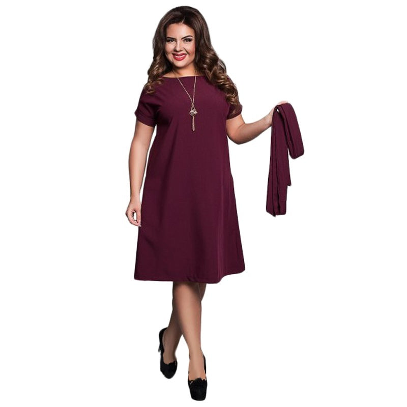 Robe grande taille pour femmes, vêtements pour dames de grande taille