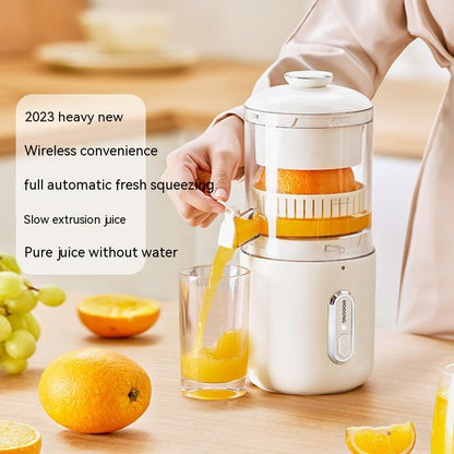 Presse-agrumes électrique multifonctionnel sans fil en acier, mélangeur de citron Orange, Mini presse-fruits Portable USB, presse-agrumes à pression pour la cuisine