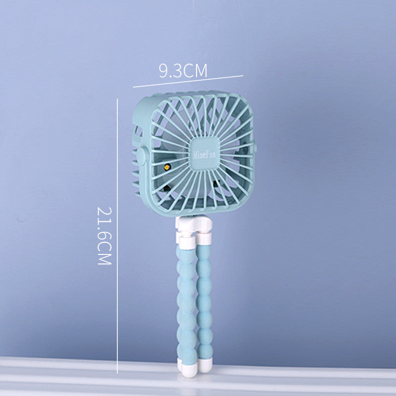 Mini handheld portable fan