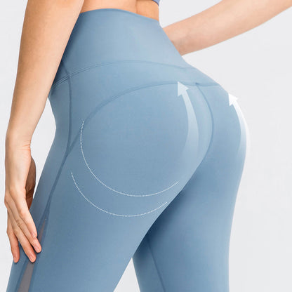 Butt Lifting Workout Leggings för kvinnor Sömlösa högmidjade yogabyxor