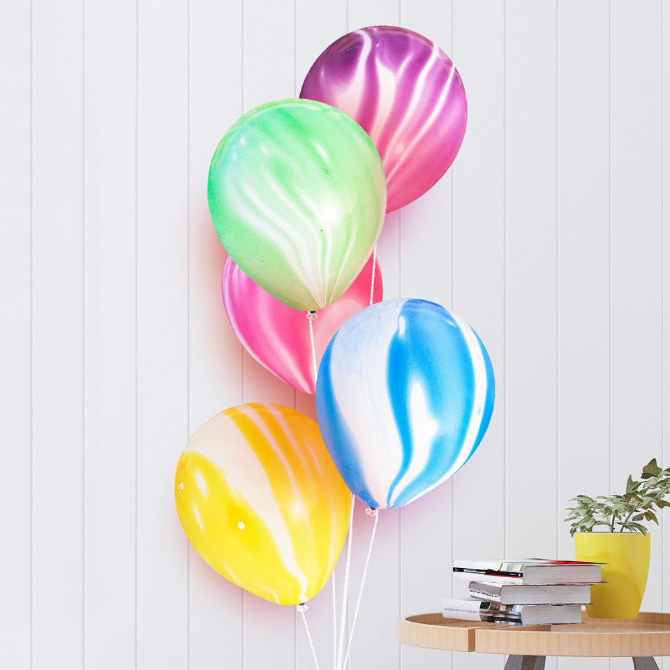 Agate Cloud Wedding Decoration Party Balloon