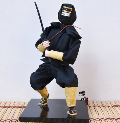 Japanese Anime Samurai With Katana Sword Room Decoration