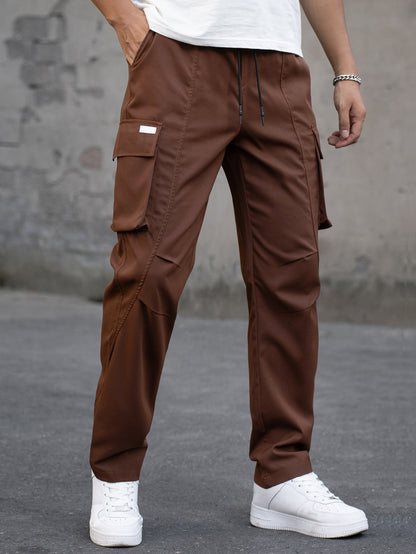 Spring And Autumn Men's Comfort And Casual Trousers Loose All-matching