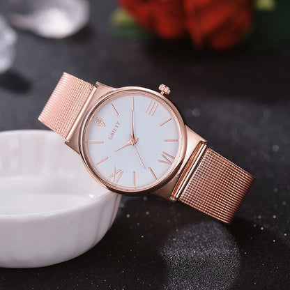 GAIETY Fashion Brand 4pcs/Set Dress Women Rose Gold Watches Luxury Ladies Wrist Watch Female Quartz Clock Bracelet reloj mujer