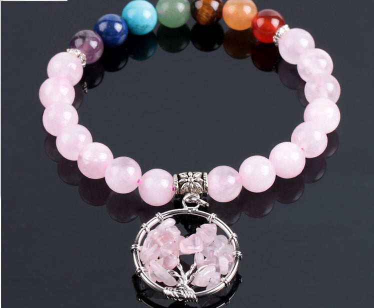 Bracelet en perles de cristal