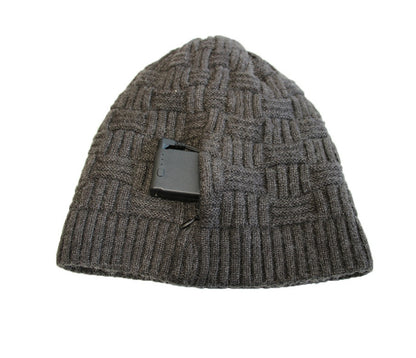 Unisex Fleece Hat Winter Warm Hat USB Uppladdningsbar elvärme hatt för utomhus klättring Ridning Fiske Vandring Tillbehör