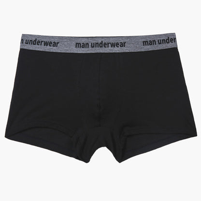 Enkla enfärgade bomullsunderkläder boxershorts för män