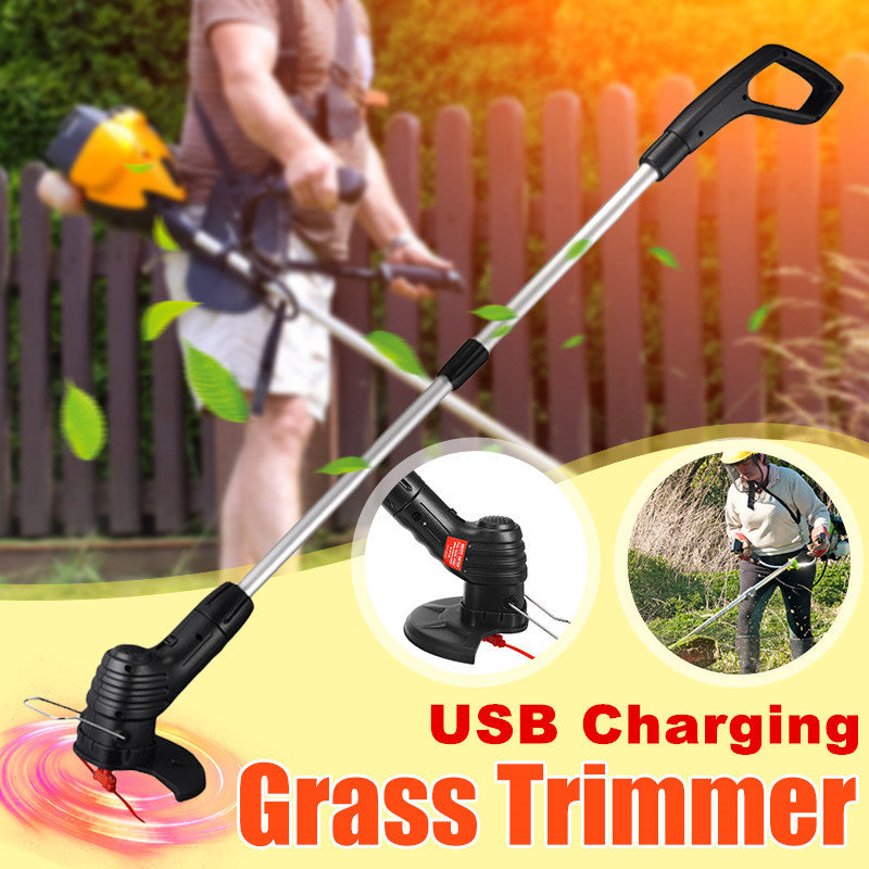 New Lawn Mower Home Garden Multifunctional Portable Rechargeable Lawn Mower Wireless Small Weeding Machine