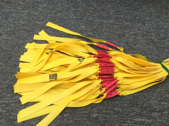 10st Slingshot Kraftfullt elastiskt platt gummiband Praktisk jaktsport