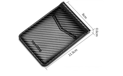 Leather driver's license card holder