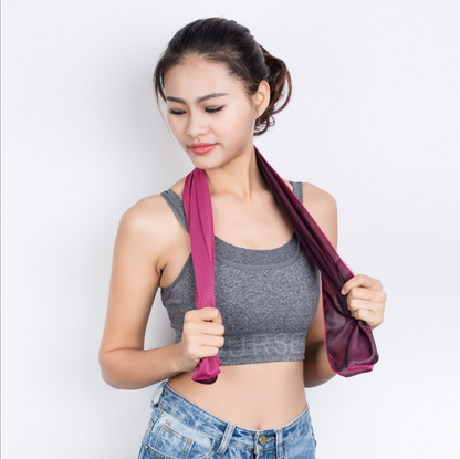 Sports Quick-Drying Cooling Towel Swimming Gym Travel Cycling Gym Club Yoga Sports Cold Feeling Sport Towels To Take Carry Hot