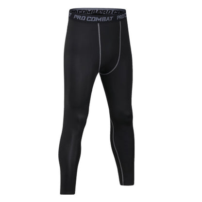 Leggings de Compression pour hommes, pantalons de sport, de Fitness, de course, à séchage rapide, collants respirants, slim, vêtements de sport pour hommes