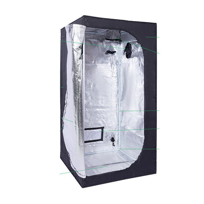 Greenhouse Plant Growth UV Tent Greenhouse 600D Grow Tent