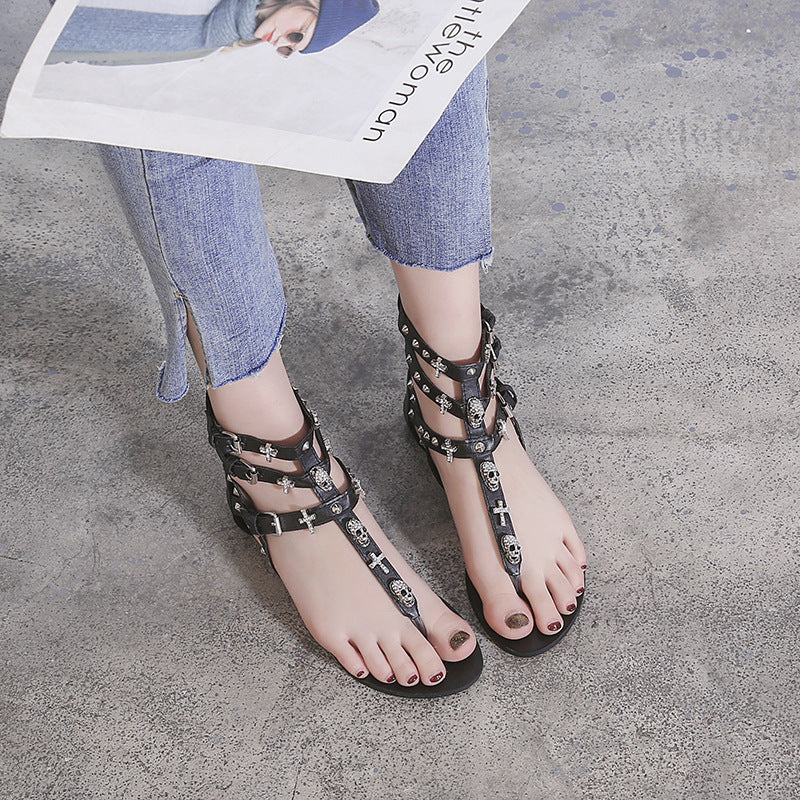 Herringbone sandals