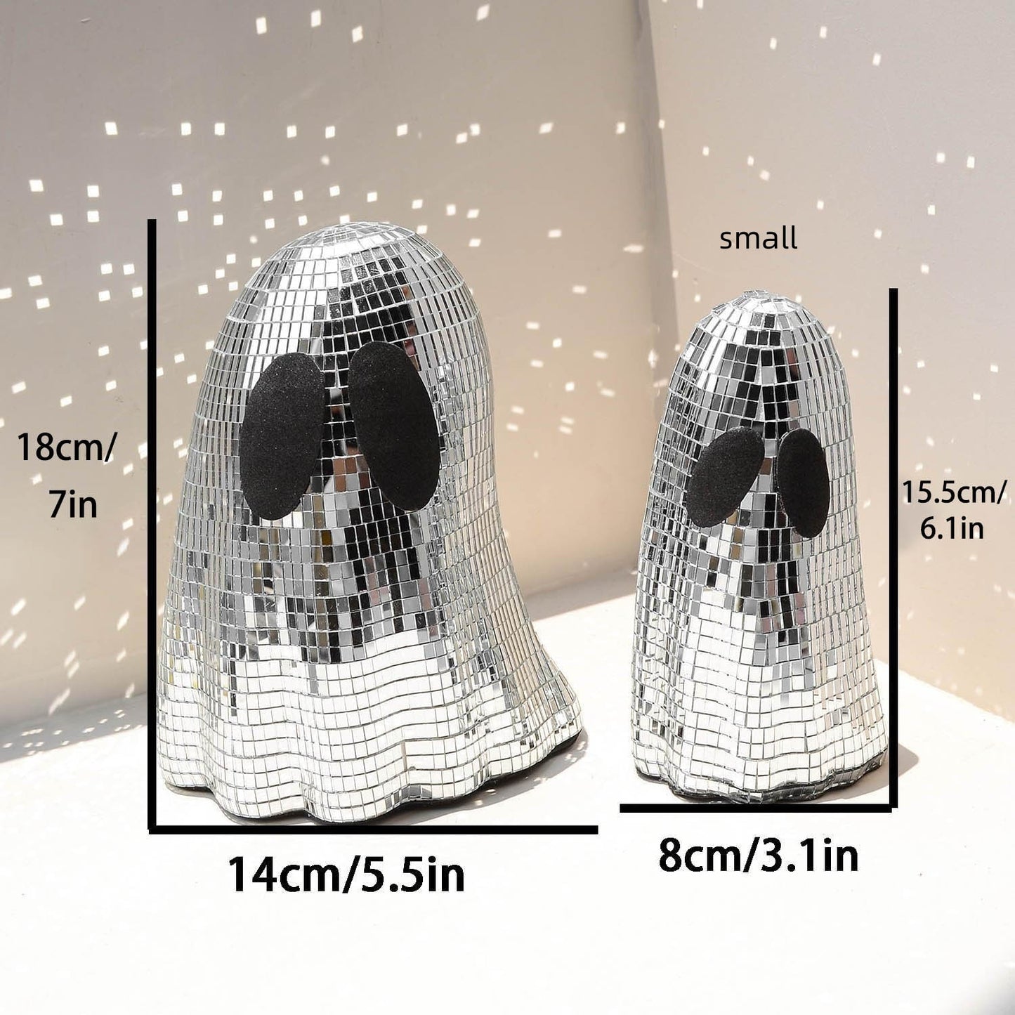 Halloween Diss Cute Mosaic Mirror Patch Decoration Desktop Decoration