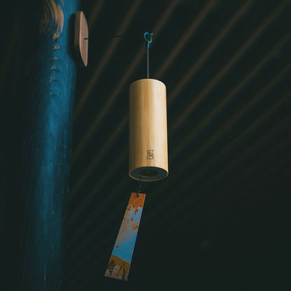Sunday Meditation - Outdoor Bamboo Wood Wind Chimes
